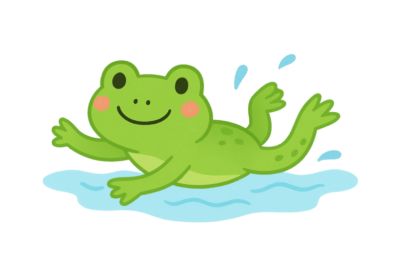 Permanentka platí pro aktivitu Plavající žabičky